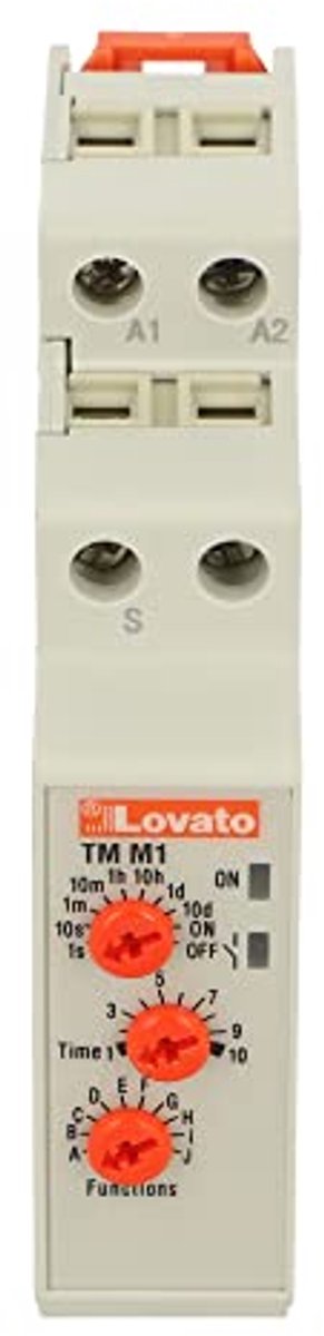 Multifunctionele timer 12-240 VAC/DC met 10 dagen functie