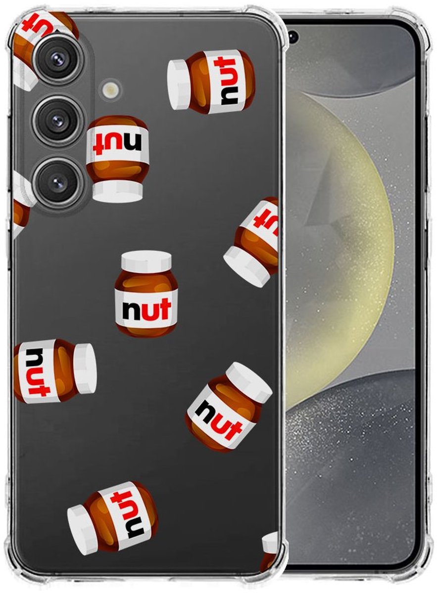 Samsung Galaxy S25 Plus Hoesje - Hoesje Nut Jar TPU Antishock