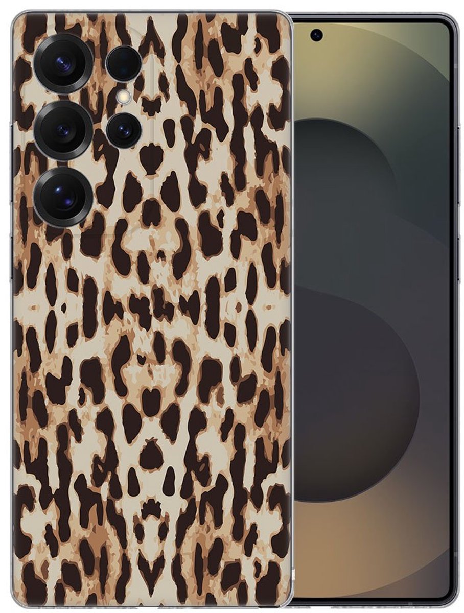 TPU Hoesje Samsung Galaxy S25 Ultra - Leopard Backcover