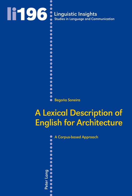 A Lexical Description of English for Architecture - cover