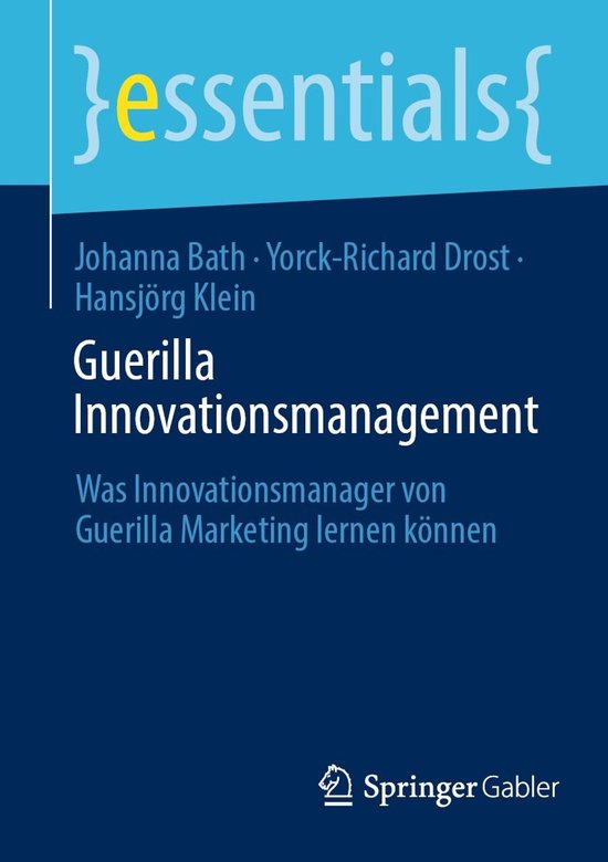 Business and Economics (German Language) - Guerilla Innovati ... - cover