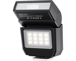 Ulanzi SL03 Spark Lite LED Videolamp - Compact & Magnetisch - Hoge CRI >95 Daglicht - Zwart
