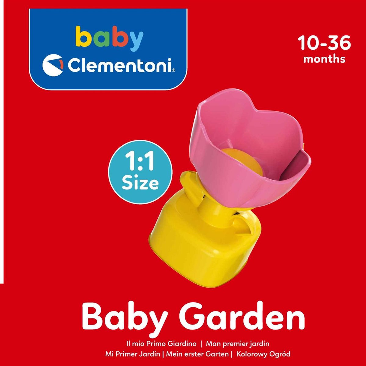 Baby Clementoni - Baby Garden - Motoriek Speelgoed - Mini Activiteitentafel - Educatief Speelgoed - vanaf 10 maanden — afbeelding 3