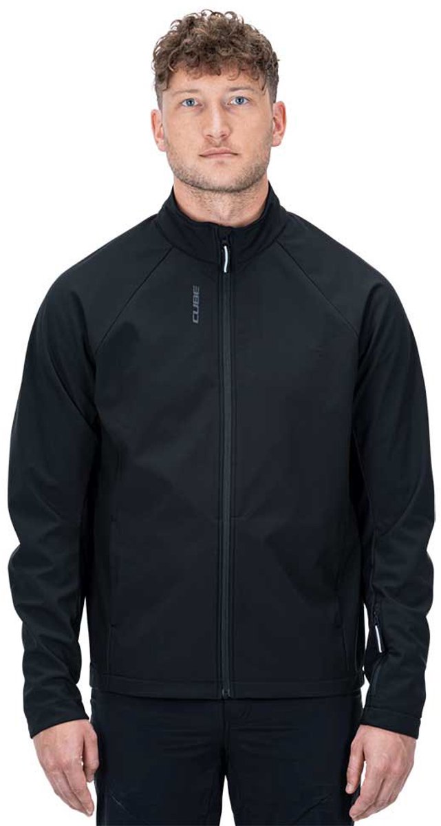 Cube Atx Softshell Cmpt Jas Zwart XL Man