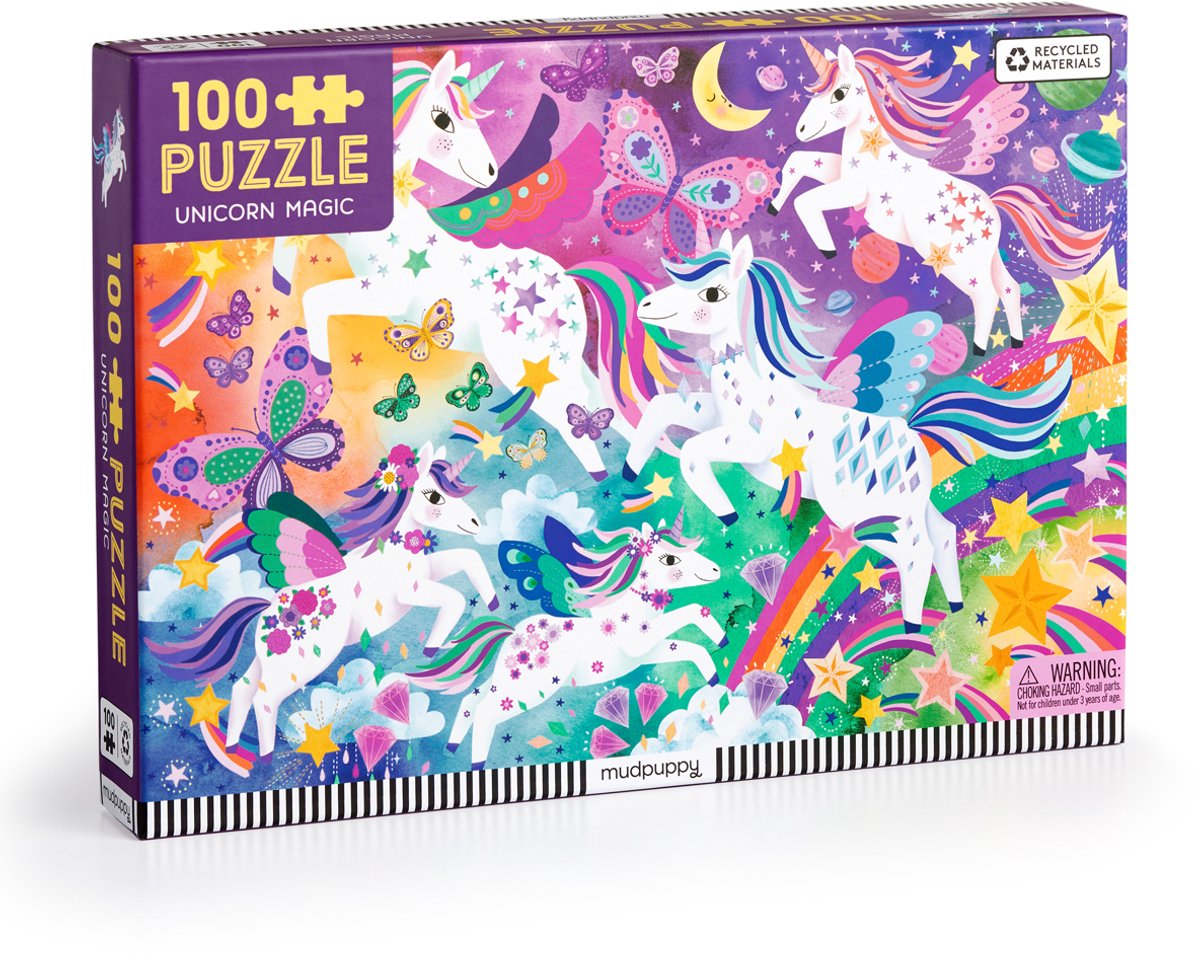 Unicorn Magic 100 Piece Puzzle