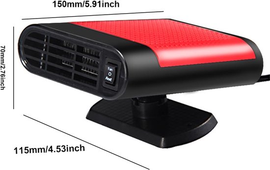 Autoverwarmer,Autoruit Ontdooier Verwarming 12v/24v Autoverwarmer,Autoruit Ontdooier Verwarming 12v/24v
