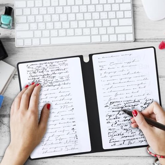 Compact Draagbaar Mini Whiteboard A5 Met Pennen En Spons Voor Thuis En 