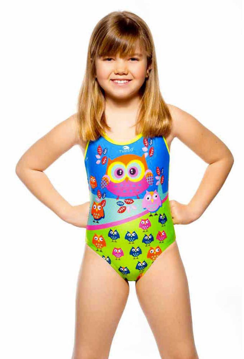 Turbo Thin Strap Zwemkleding Veelkleurig 3-4 Years Meisjes
