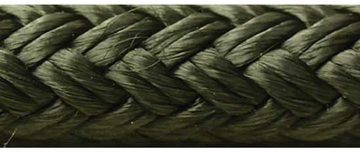 Seachoice Nylon Gevlochten Touw Groen 9 mm x 6.1 m