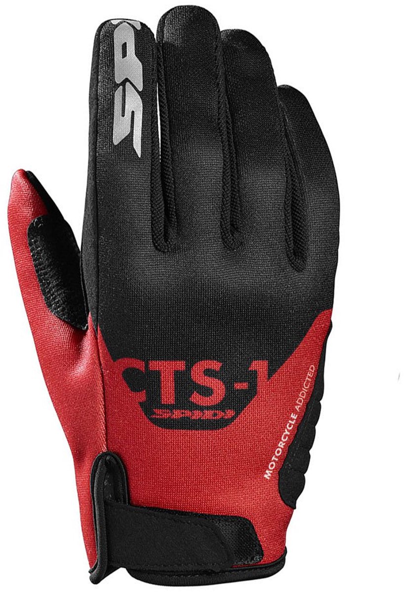 Spidi Cts-1 Handschoenen Rood,Zwart L