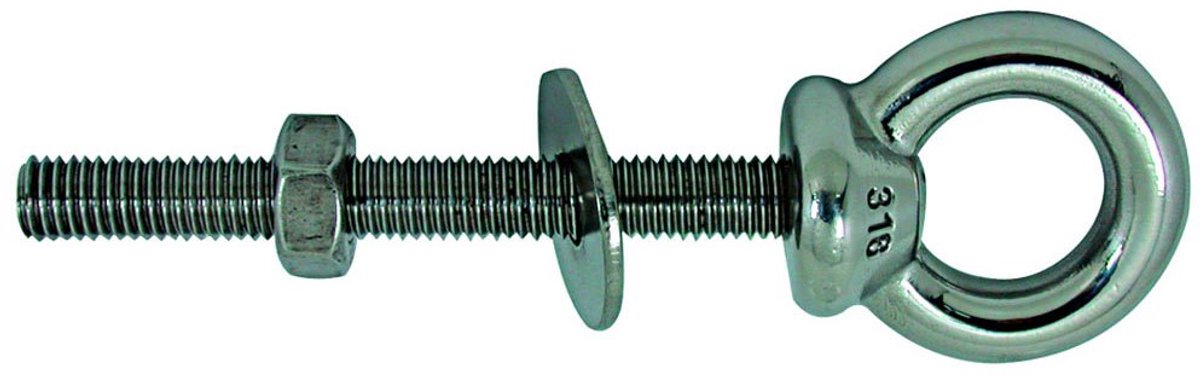 Oem Marine Roestvrij Staal M12 Oogbout Zilver 120 mm