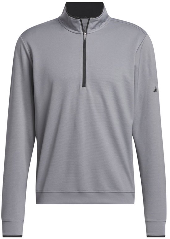 Adidas Core Lightweight Sweatshirt Met Halve Rits Grijs S Man — afbeelding 5