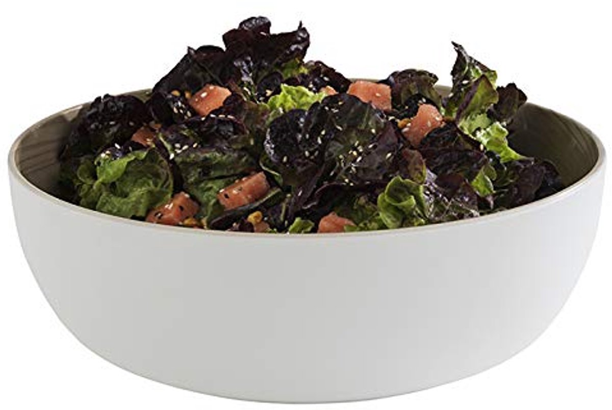 Ronde melamine kom Ø 30 cm - Bijna onbreekbaar, stapelbaar en vaatwasmachinebestendig