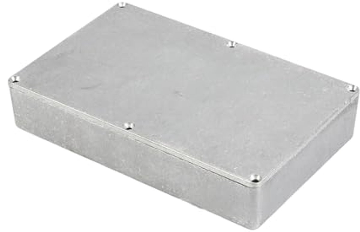 Waterdichte Elektronica Projectdoos in 7 Maten - Gegoten Aluminium Behuizing
