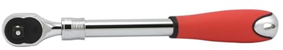 Uitschuifbare ratel met 72 tanden en zachte grip - 1/2-inch aandrijving