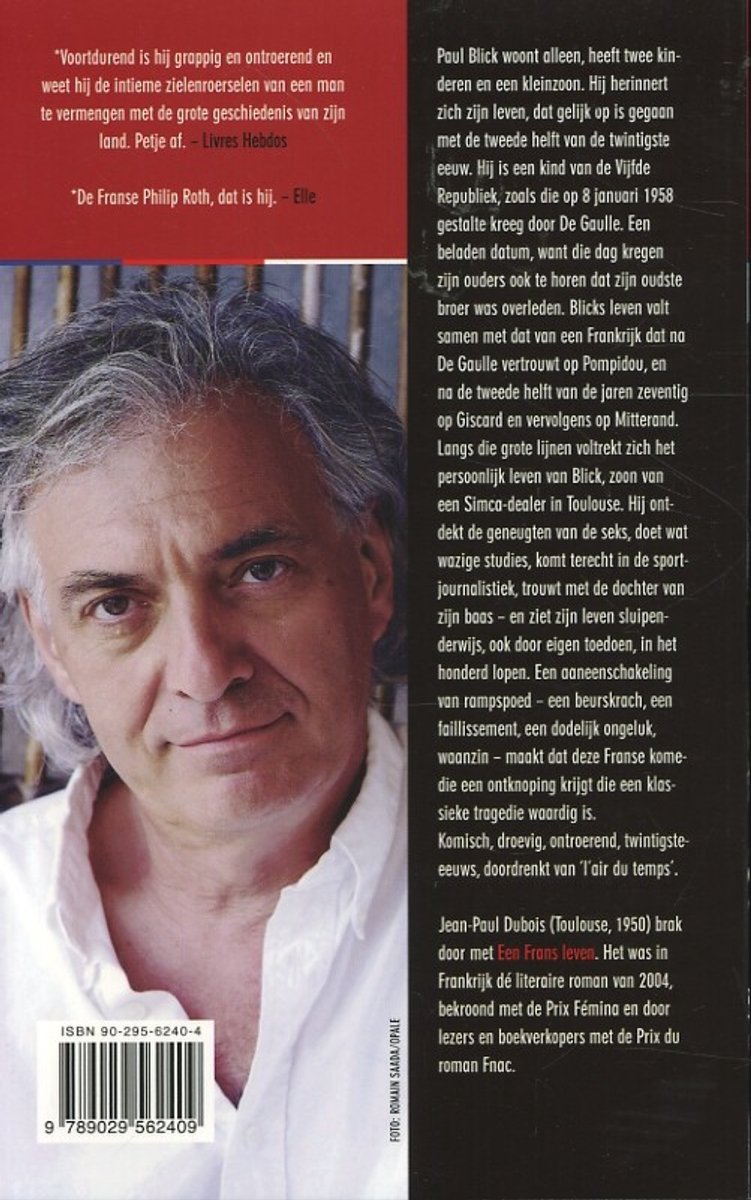 Een Frans Leven - back cover