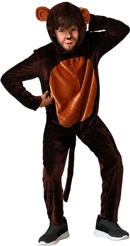 Déguisement singe marron enfant - Habillage des vêtements