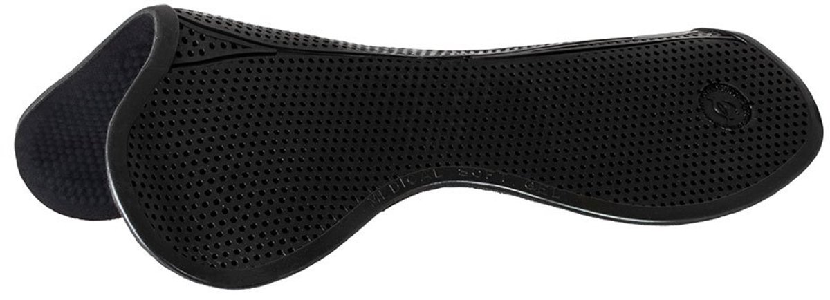 Acavallo Gel Ns Western Classic Dri-lex Halve Pad Zwart