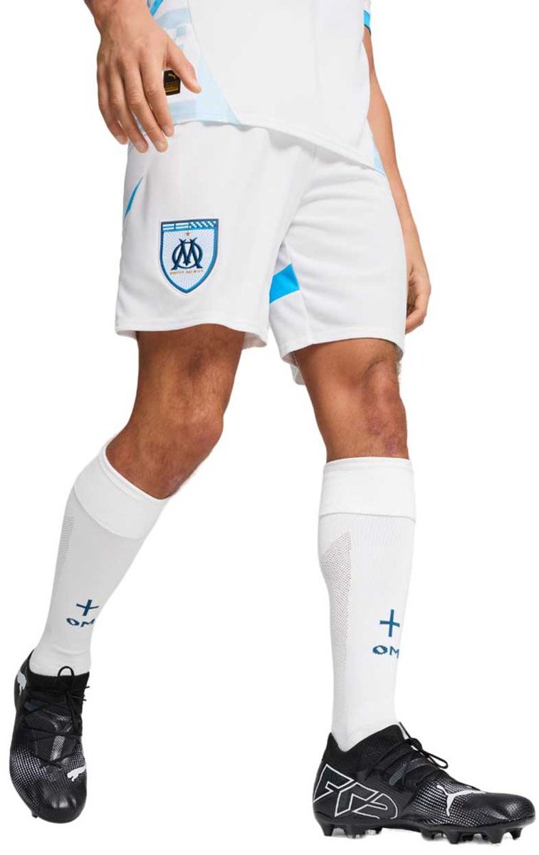 Puma Olympique Marseille 24/25 Korte Broek Wit M Man