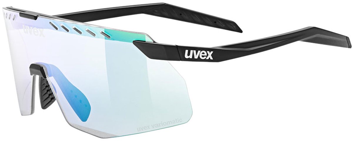 Uvex Pace Stage S V Fotochromatische Zonnebril Transparant Variomatic Mirror Blue/CAT1-3