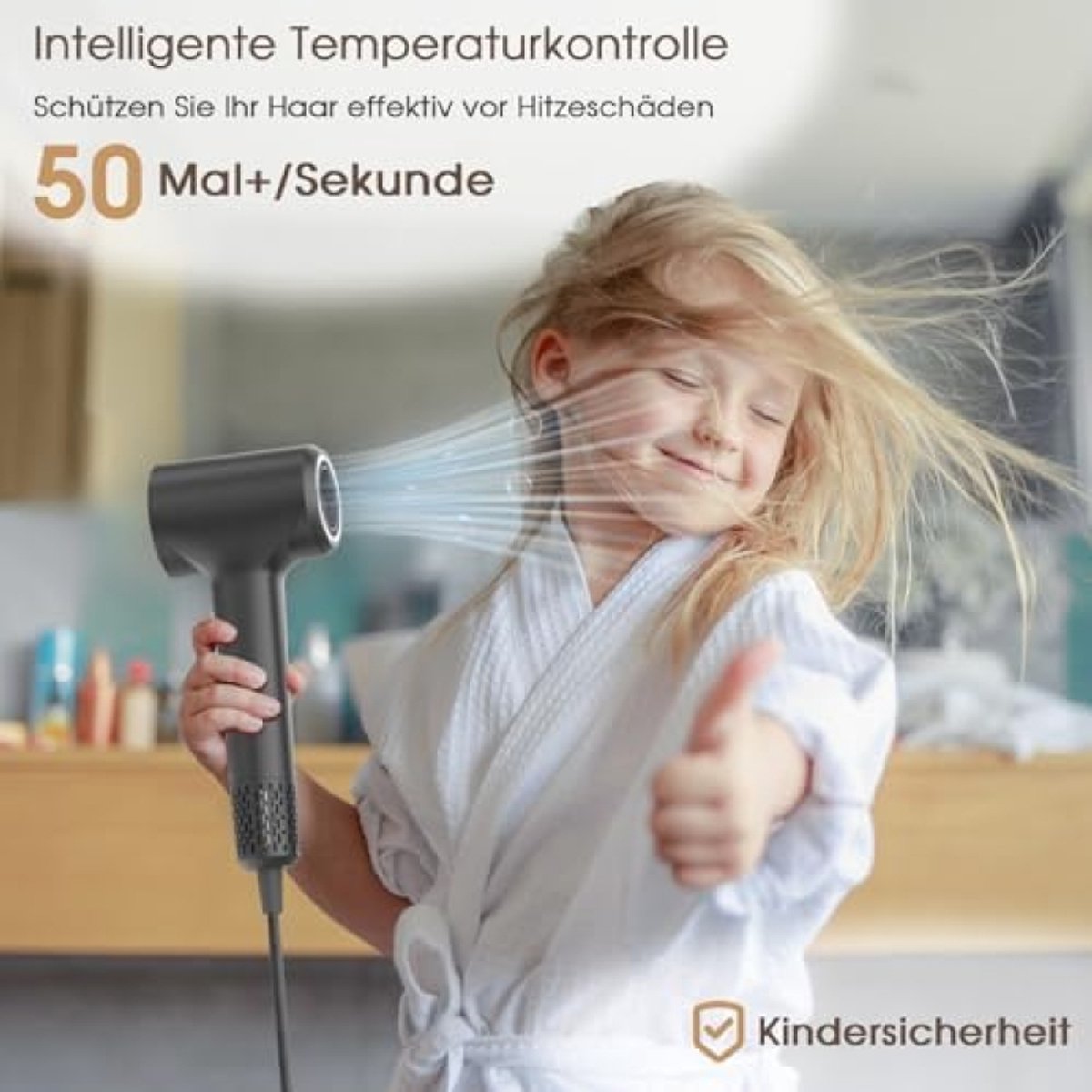 Shenzhen JPC Ionische Haardroger met Plasma Technologie - afbeelding 2