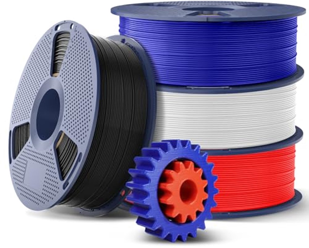 Hoge Snelheid ABS Filament 1.75mm voor 3D Printers – 4KG Spoel, Perfect voor Snel Printen en Hittebestendig