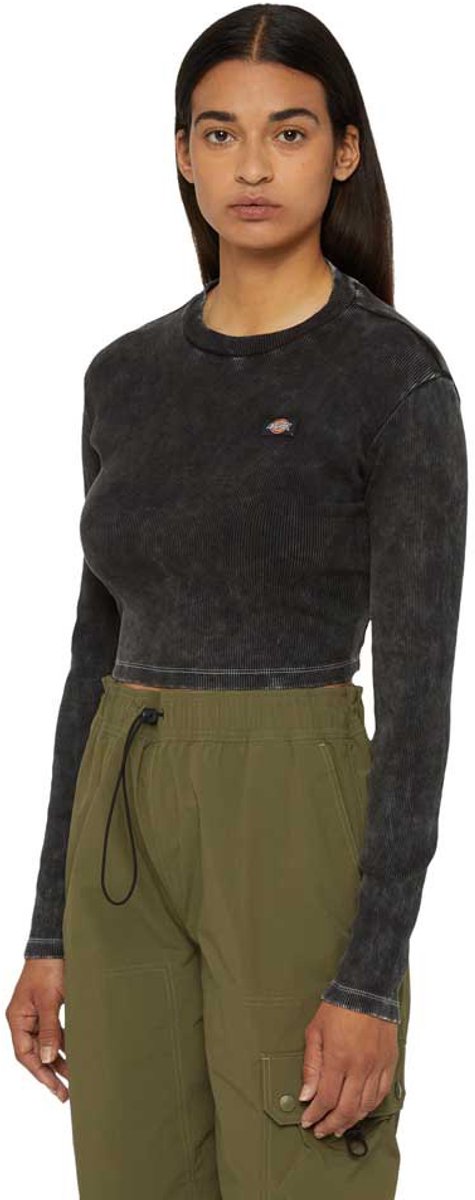 Dickies Newington Top Met Lange Mouwen XS Vrouw Zwart