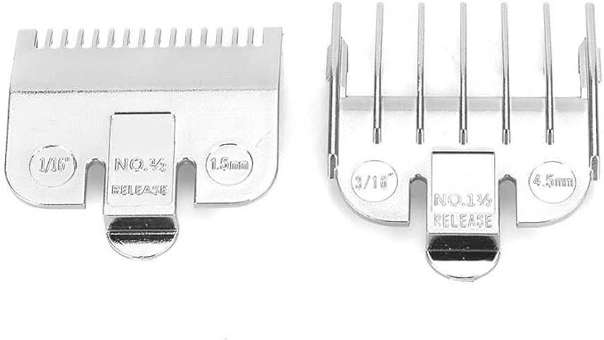 Kappersschaar limietkam, gegalvaniseerde geleidekam, geschikt voor complete retro oliekop geleidekam accessoiresset, kappersschaar positioneringstanden, scheermes C