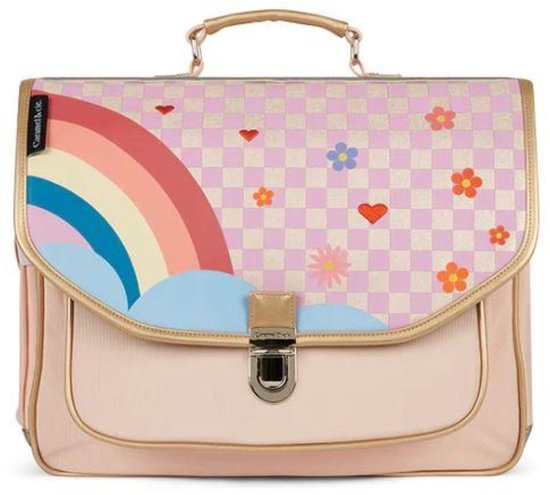 Cartable/Cartable Happy Sky de Caramel & Cie - Rose