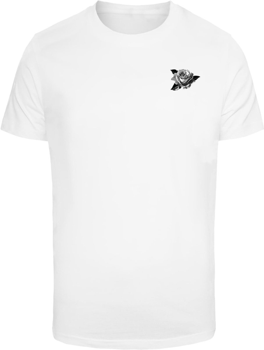 Mister Tee Cross Rosary T-shirt Wit