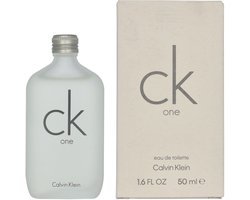 Calvin Klein CK One - Unisex geur met frisse citrusnoten - 50ml