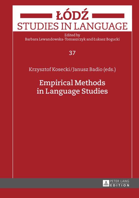 Empirical Methods in Language Studies - cover