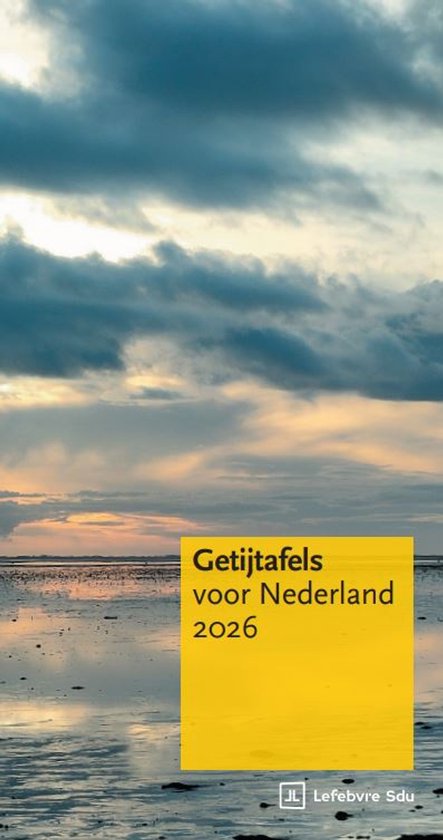 Getijtafels voor Nederland 2026 - cover