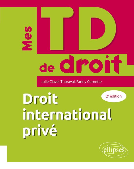 Droit international privé - cover