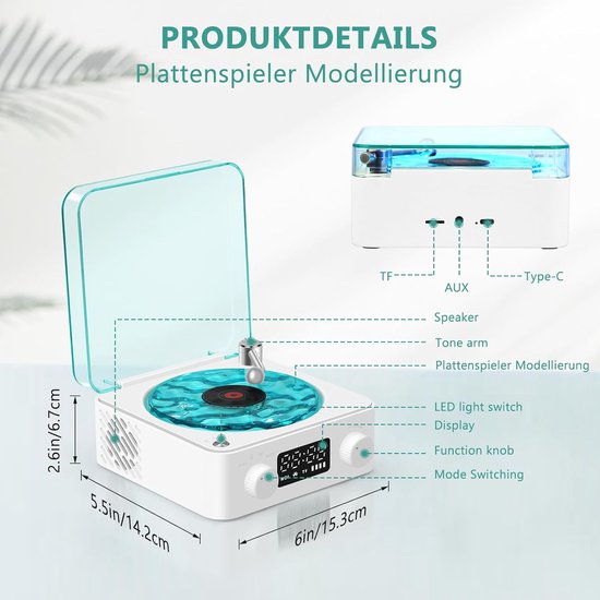 Bluetooth-microfoon smart 5W met luidspreker magische geluiden | Cool Mania