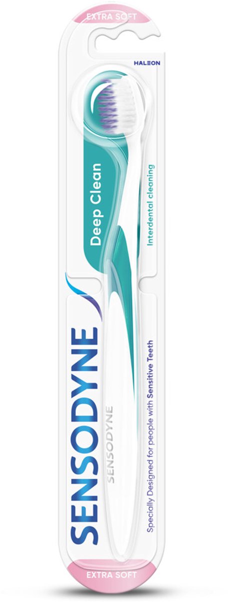 Sensodyne - Tandenborstel Deep Clean Extra Soft - 6 x 1 stuk - Voordeelverpakking