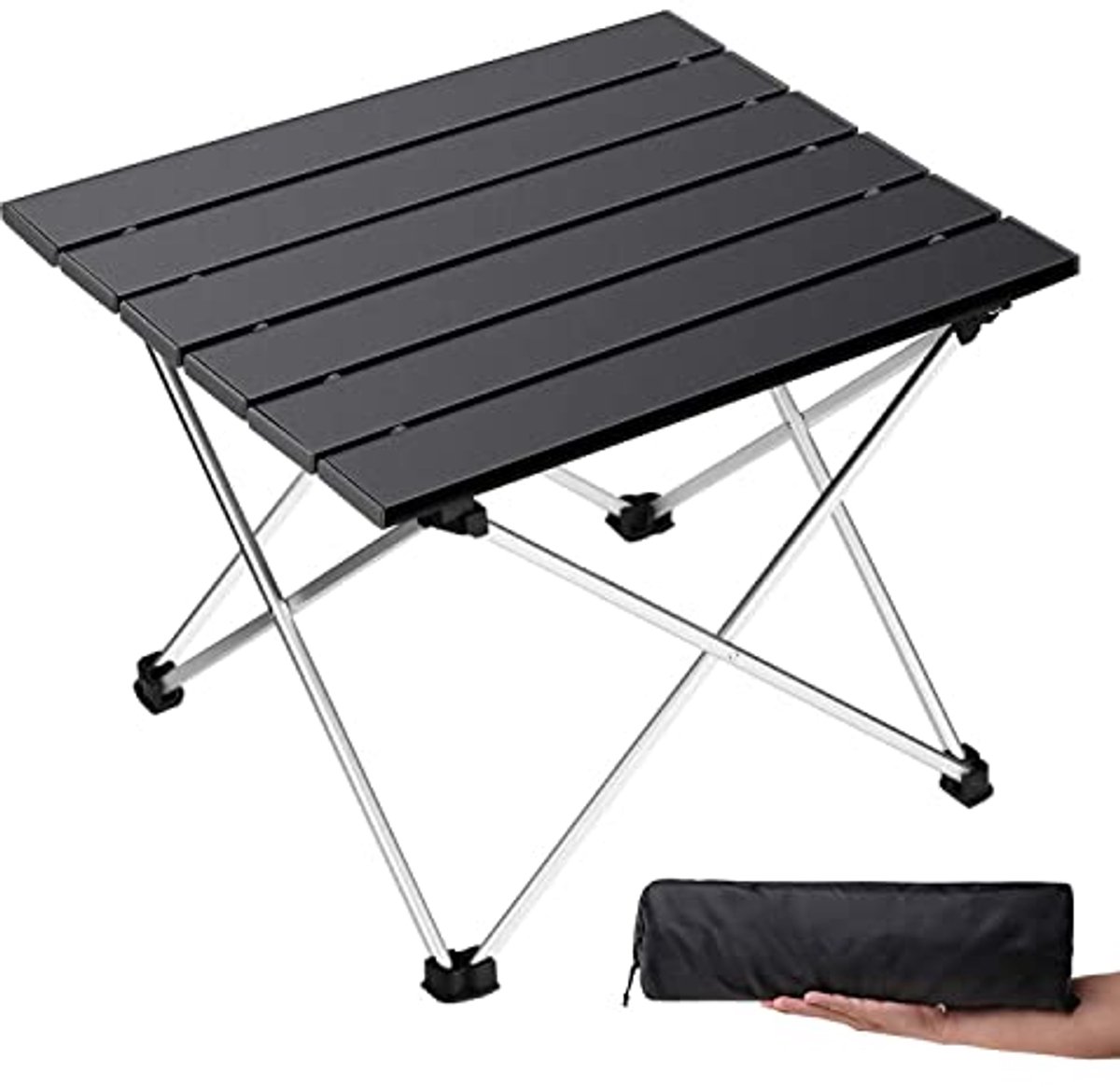 Draagbare Campingtafel Inklapbaar - Lichtgewicht Aluminium Tafel voor Outdoor, Picknick en Barbecue