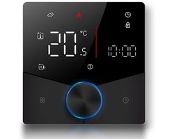 Wi-Fi Thermostaat met Touchscreen - Programmeerbare Draadloze Thermostaat voor Verwarming