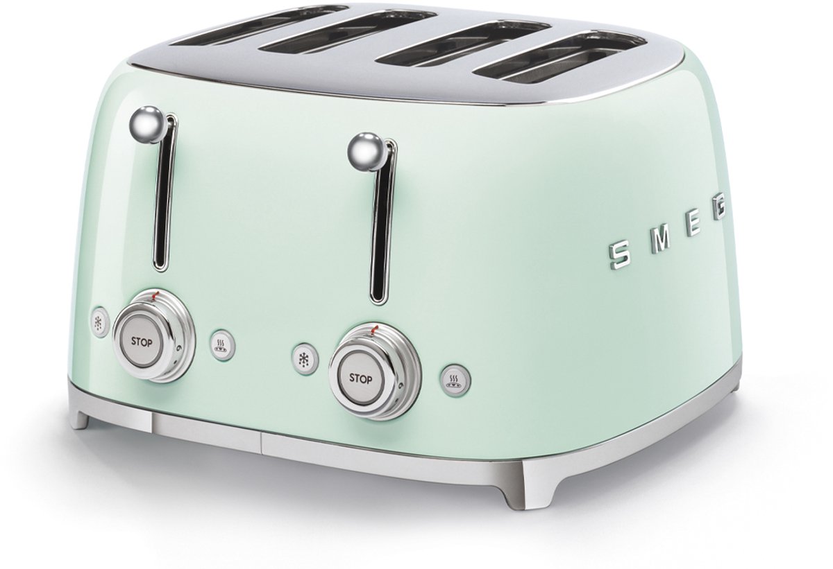 Smeg TSF03PGEU - Broodrooster - Pastelgroen