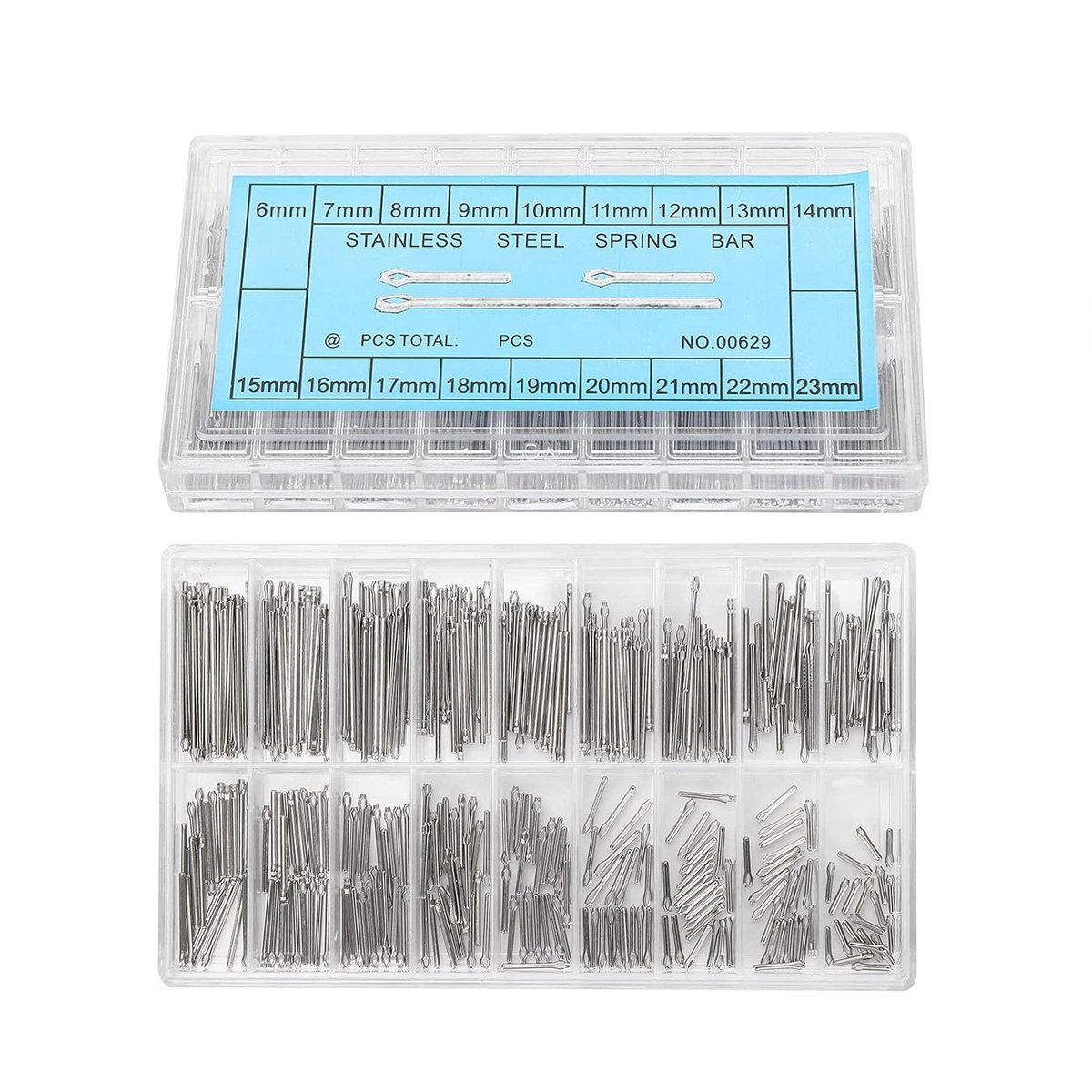 Cotter Pins - 360pcs - Splitsen - Stalen - Horlogeband Set