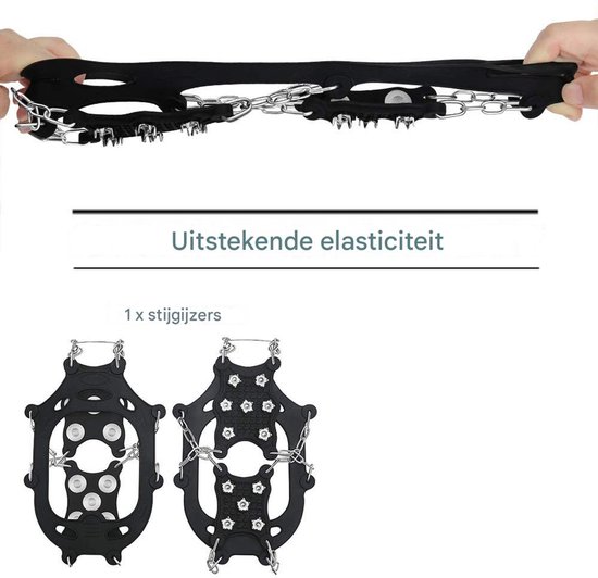 Ijsspijker Voor Schoenen,Antislip Crampons Stuks Wandelen Uitrusting