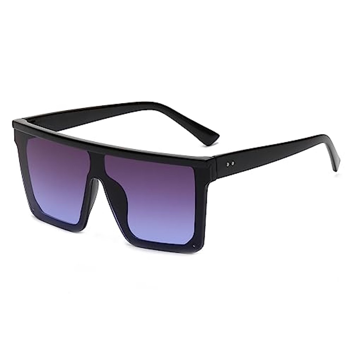 Oversized Vierkante Zonnebril voor Dames en Heren - Mode Shades met UV400 Bescherming