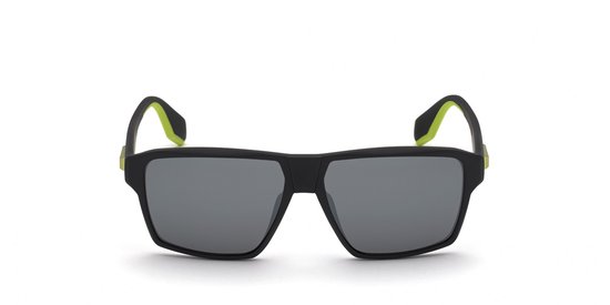 Adidas Originals OR0039 MATTE BLACK LIME/SMOKE 58/14/145 Herrenbrillen Zonnebrillen van Adidas — afbeelding 3