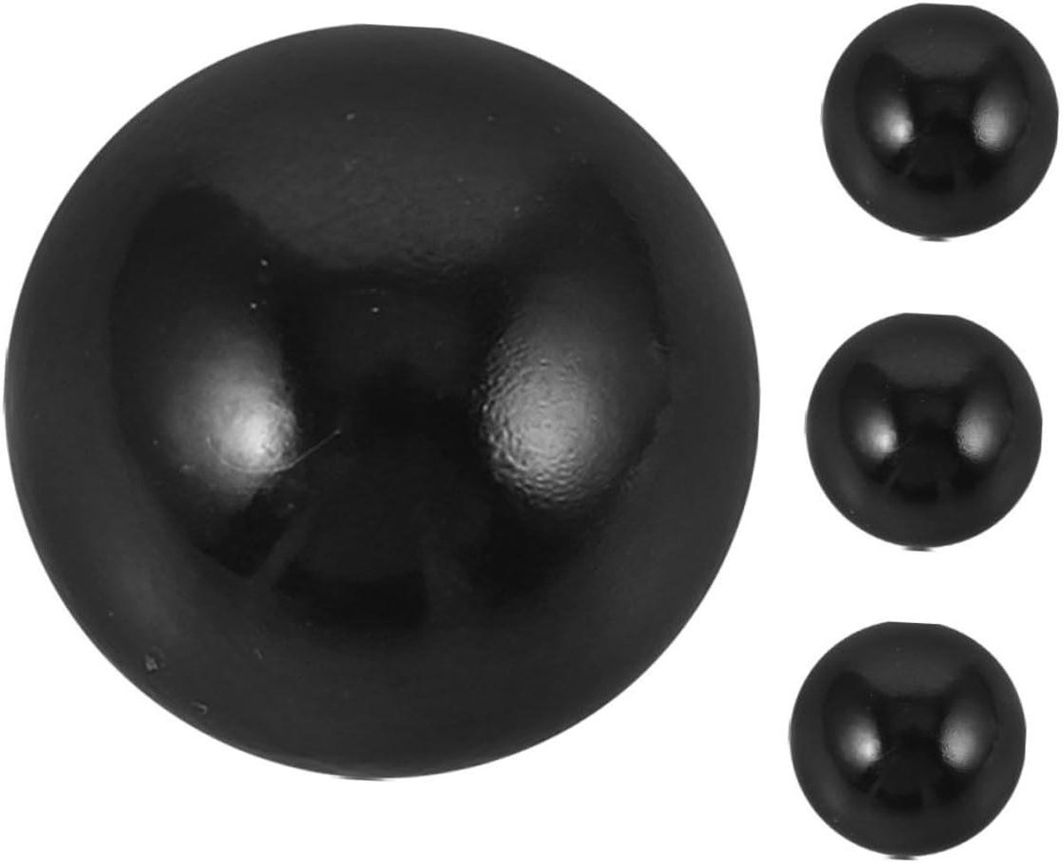 Vervangende Onderdelen - Flipperkast Ballen - Spelverbetering - Standaard Pasvorm - 18 cm Doorsnee - Zwart