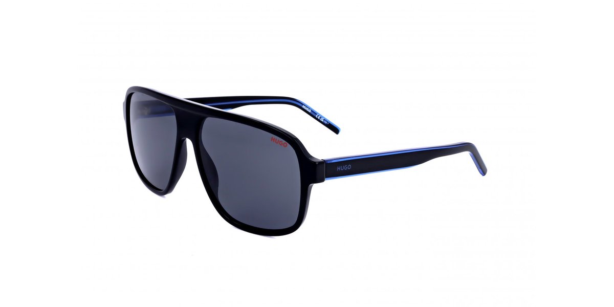 Hugo HG 1296/S Black blue 60/14/145 MAN Zonnebrillen