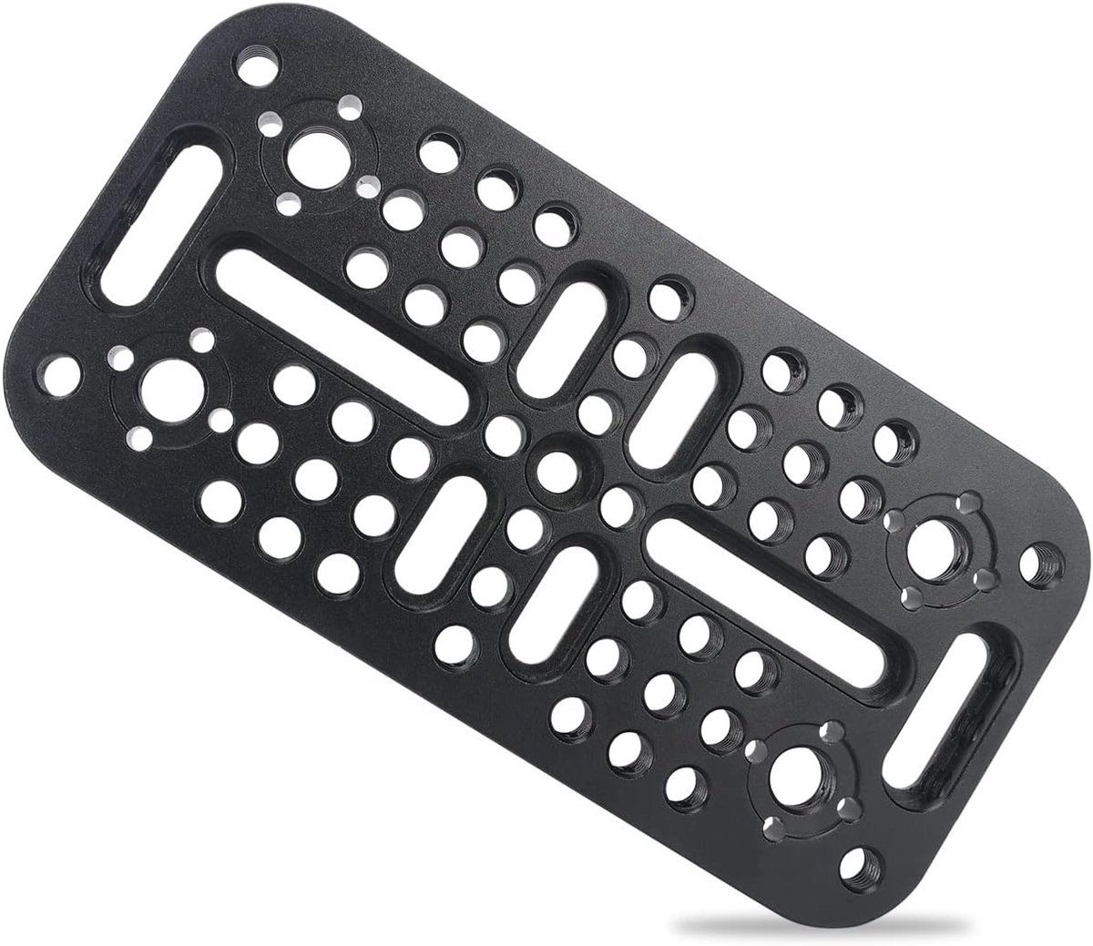 Multifunctionele Kaasplaat voor DSLR Camera Rig met 1/4 en 3/8 Draad voor URSA Mini en Camera Cages Bevestiging