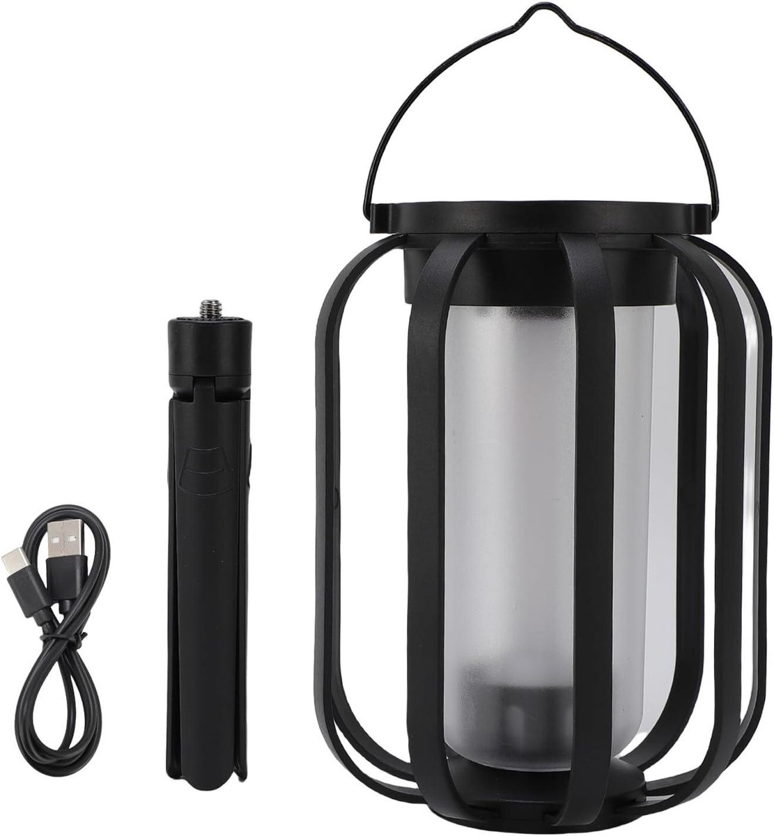 Solar Lantaarn - Hanglamp Tuin - Buitenverlichting Creëren - Slimme Lichtsensor - 17 cm Ho