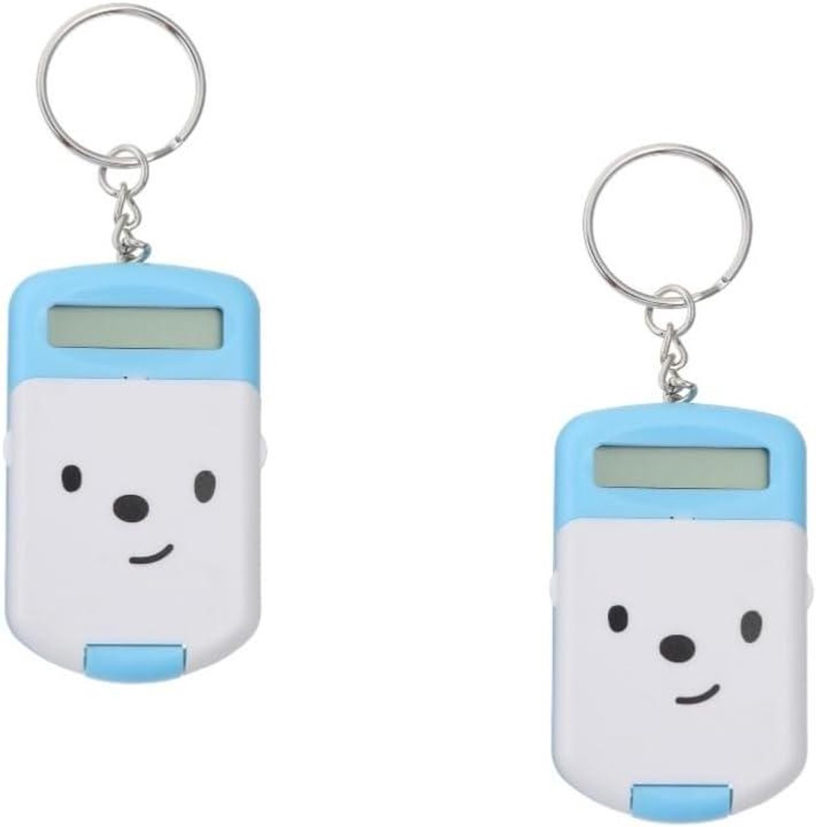 LALAFINA 4pcs Calculator Calculator Desk Calculator Portable Calculator Keychain Office Calculator Mini Counter Plastic Puzzle Friendship Use By Students