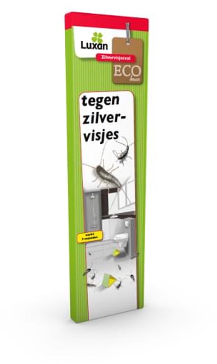 Luxan Eco Zilvervisjesval (3 stuks) - Effectieve Insectenval - Met gratis cheatsheet