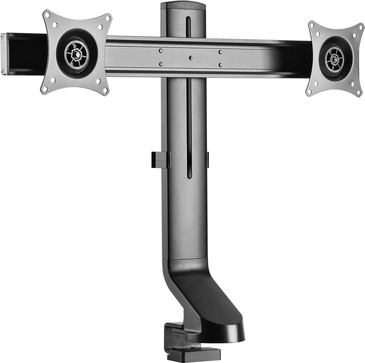 Monitor Arm 2 Schermen - Standaard - Verhoger - kijkafstand